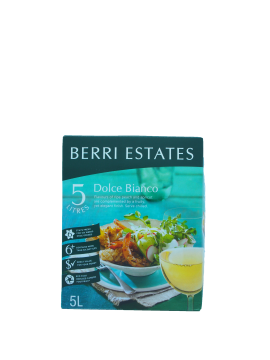BERRI ESTATES DOLCE BIANCO WHITE 5L